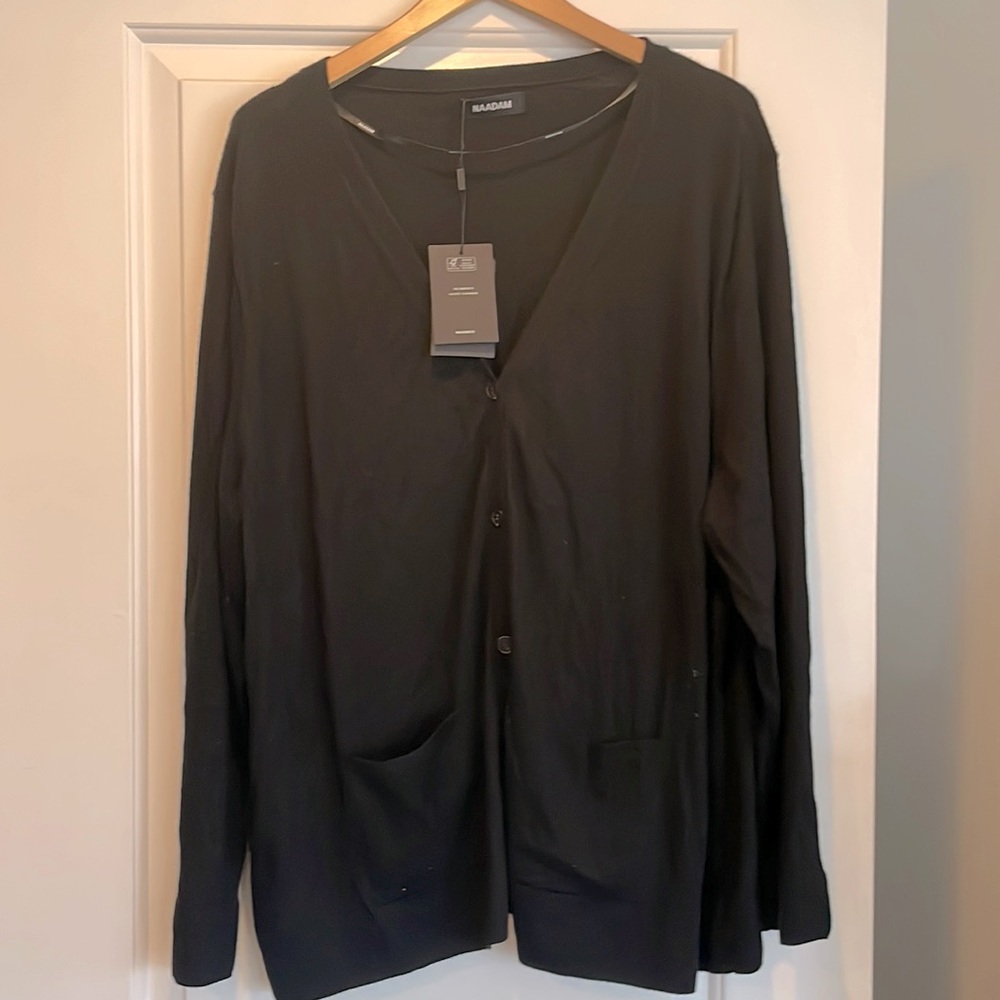 Black Nadaam Cashmere Cardigan